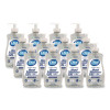 Gel Antibacterial Hand Sanitizer, 11 Oz Pump Bottle, Fragrance-Free, 12/Carton
