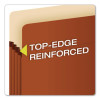Expanding Pocket, 5.25" Expansion, Letter Size, Brown, 50/Carton