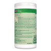 Cloroxpro Ecoclean Disinfecting Wipes, 1-Ply, 7 x 8, Unscented, White, 3/Carton