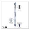 Vision Elite Blx Series Rollerball Pen, Stick, Bold 0.8 Mm, Blue-Infused Black Ink, White/Blue/Clear Barrel, Dozen