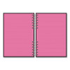 Twin-Wire Journal, Open Diary Format, Assorted Cover Colors, (90) Assorted Color 8.5 x 6.5 Sheets, 2/Pack