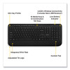 Wireless Comfort Keyboard, 2.4 Ghz Frequency/23 Ft Wireless Range, Black