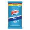 Glass And Surface Wet Wipe, Cloth, 7 x 8, Unscented, White, 38/Pack, 12 Packs/Carton