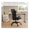 Workspace2.0 500 Series Task Chair, Supports Up To 300 Lb, 17.8" - 22.8" Seat Height, Black Fabric Seat/Mesh Back, Black Base