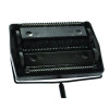 Manual Triple Brush Carpet And Floor Sweeper, 42.5" Handle, Black