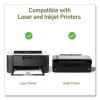 Ecofriendly Recycled Shipping Labels, Inkjet/Laser, 5.5 x 8.5, White, 2/Sheet, 10 Sheets/Pack
