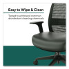 Health Bedford Polyurethane Nylon Task Chair, Supports Up To 275 Lbs, 18" To 21.6" Seat Height, Black Seat/Back/Base