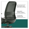 Health Bedford Polyurethane Nylon Task Chair, Supports Up To 275 Lbs, 18" To 21.6" Seat Height, Black Seat/Back/Base