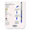 Vision Needle Rollerball Pen, Stick, Fine 0.7 Mm, Assorted Ink And Barrel Colors, 8/Pack