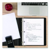 Reinforced Filler Paper Plus Study App, 3-Hole, 8.5 x 11, Quadrille Rule, 80/Pack