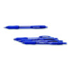 Profile Ballpoint Pen, Retractable, Bold 1.4 Mm, Blue Ink, Translucent Blue Barrel, 4/Pack