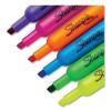 Tank Style Highlighters, Assorted Ink Colors, Chisel Tip, Assorted Barrel Colors, Dozen