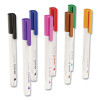 Dry Erase Marker, Pen-Style, Fine Bullet Tip, Seven Assorted Colors, 8/Pack