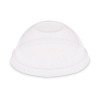 Dome-Top Cold Cup Lids, Fits 2.5 Oz To 9 Oz Cold Cups, Plastic, Clear, 2,500/Carton
