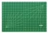 Reversible Self Healing Cutting Mat, 1" Grid With Guide Angles, 18" x 36", Green/Black