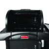 Locking Security Hood, 17.75w X 10.3h, Black