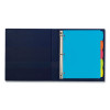 Big Tab Write And Erase Durable Plastic Dividers, 5-Tab, 11 x 8.5, Assorted, 1 Set