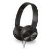 Noise Canceling Headphones, 4 Ft Cord, Black