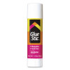 Permanent Glue Stic, 1.27 Oz, Applies White, Dries Clear, 6/Pack, 12 Packs/Carton
