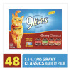 Gravy Classics Wet Cat Food Variety Pack, Assorted Flavors, 5.5 Oz Can, 48/Carton