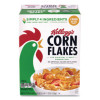 Corn Flakes Cereal,  2 Bags/Box,  43 Oz Box