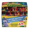 Limited Edition Collection Crayons, Regular Size, 64 Assorted Colors, 64/Box