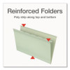 Ready-Tab Reinforced Hanging File Folders, Legal Size, 1/6-Cut Tabs, Sage Green, 20/Box