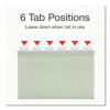 Ready-Tab Reinforced Hanging File Folders, Legal Size, 1/6-Cut Tabs, Sage Green, 20/Box