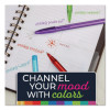 Color Cues Cristal Xtra Smooth Ballpoint Pen, Stick, Medium 1.2 Mm, Assorted Ink And Barrel Colors, 60/Box