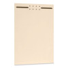 File Divider Set, End Tab: Straight, 1 Fastener, Letter Size, Manila, 100/Box