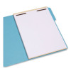 File Divider Set, End Tab: Straight, 1 Fastener, Letter Size, Manila, 100/Box