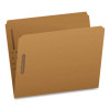 Kraft Fastener Folders, Straight Tab, Expands 0.75", 2 Fasteners, Letter Size, Kraft, 50/Box