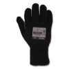 Proflex 7402 Thermal Knit Cooler Gloves, 10" Long, Small (7), Black