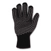 Proflex 7402 Thermal Knit Cooler Gloves, 10" Long, Small (7), Black