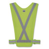 Glowear 8045X Hi-Vis Safety Vest, Polyester, One Size, Lime