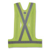 Glowear 8142Ba Type O Class 1 Breakaway Hi-Vis Safety Vest, Polyester, Large/X-Large, Lime