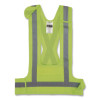 Glowear 8142Ba Type O Class 1 Breakaway Hi-Vis Safety Vest, Polyester, Large/X-Large, Lime
