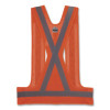 Glowear 8142Ba Type O Class 1 Breakaway Hi-Vis Safety Vest, Polyester, Small/Medium, Orange