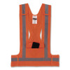 Glowear 8142Ba Type O Class 1 Breakaway Hi-Vis Safety Vest, Polyester, Small/Medium, Orange