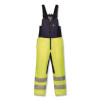 N-Ferno 6479 Hi-Vis Freezer Bib Overalls, X-Small, Lime