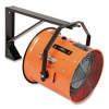 Electric Salamander Heater With Adjustable Thermostat 480 V, 30,000 W, 23.03 x 7.12 x 24.68, Orange