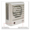 Unit Heater Horizontal Or Vertical Downflow, Multi-Watt, 7,500 W, 19 x 8.5 x 21.43, White