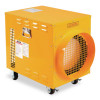Portable Electric Heater, 15,000 W, 16.62 x 24.5 x 23, Yellow