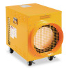 Portable Electric Heater, 15,000 W, 16.62 x 24.5 x 23, Yellow