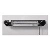 Infrared Patio Heater With Remote Control, 1,500 W, 35.38 x 5.13 x 3.5, Black