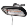 Infrared Patio Heater Low Glare, 1,500 W, 3 x 7 x 7.5, Black