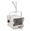 Unit Heater Horizontal Downflow With Remote, 7,500 W, 14.68 x 15 x 12.5, White