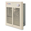 Fan Forced Wall Heater, Shaded Pole Motor, 1,500 W, 10.63 x 4.75 x 12.25, White
