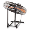Portable Tilt Blower Drum Fan, 36", Black/Orange