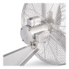 Washdown Wall Mount Fan, 24", 1 Speed, Silver
